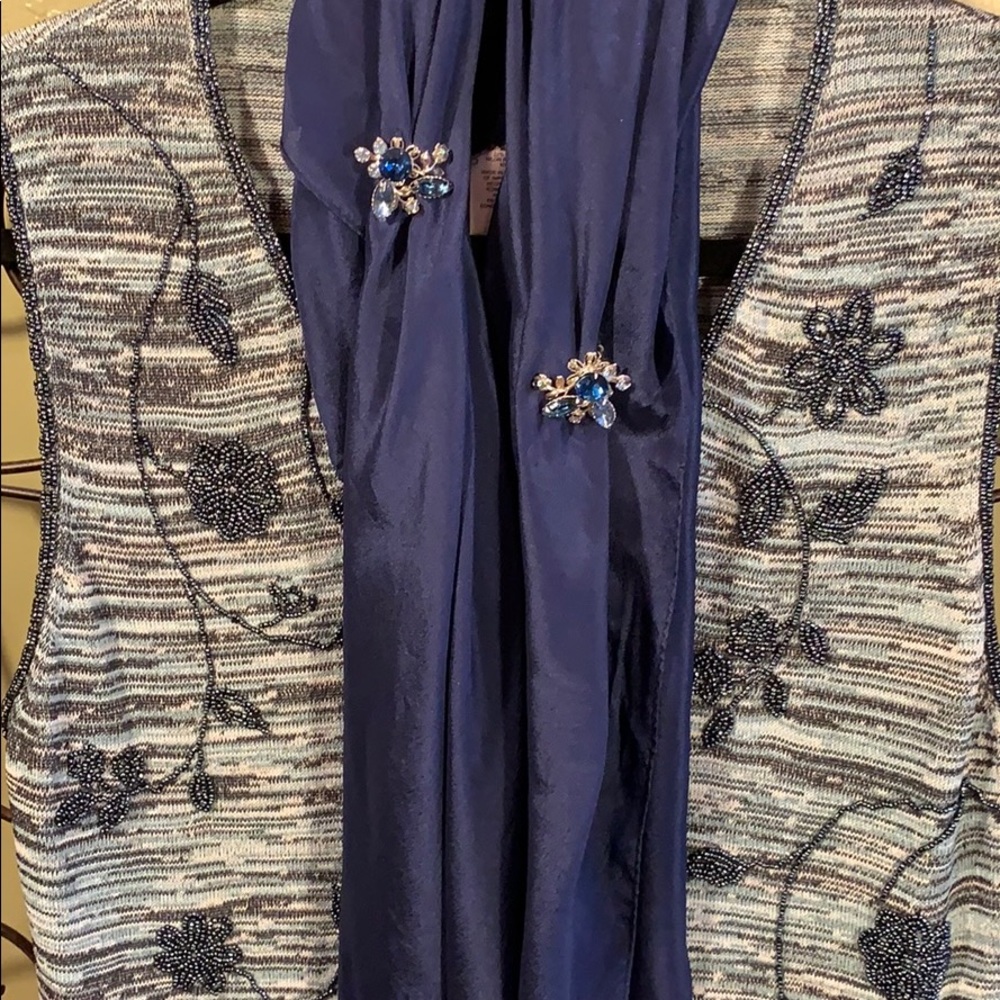 Jones New York - Beaded Sweater